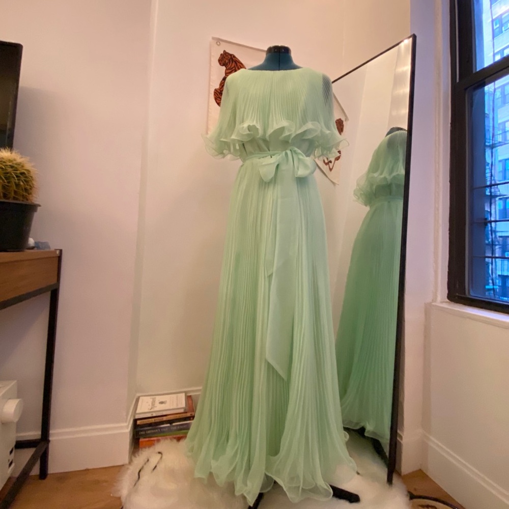 Miss Elliette of California Green Dress